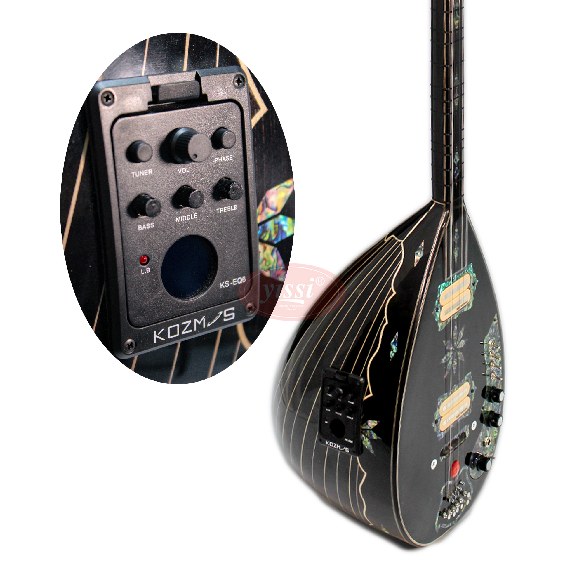 Yissi Elektro Bağlama 12 EQ - Görsel 5