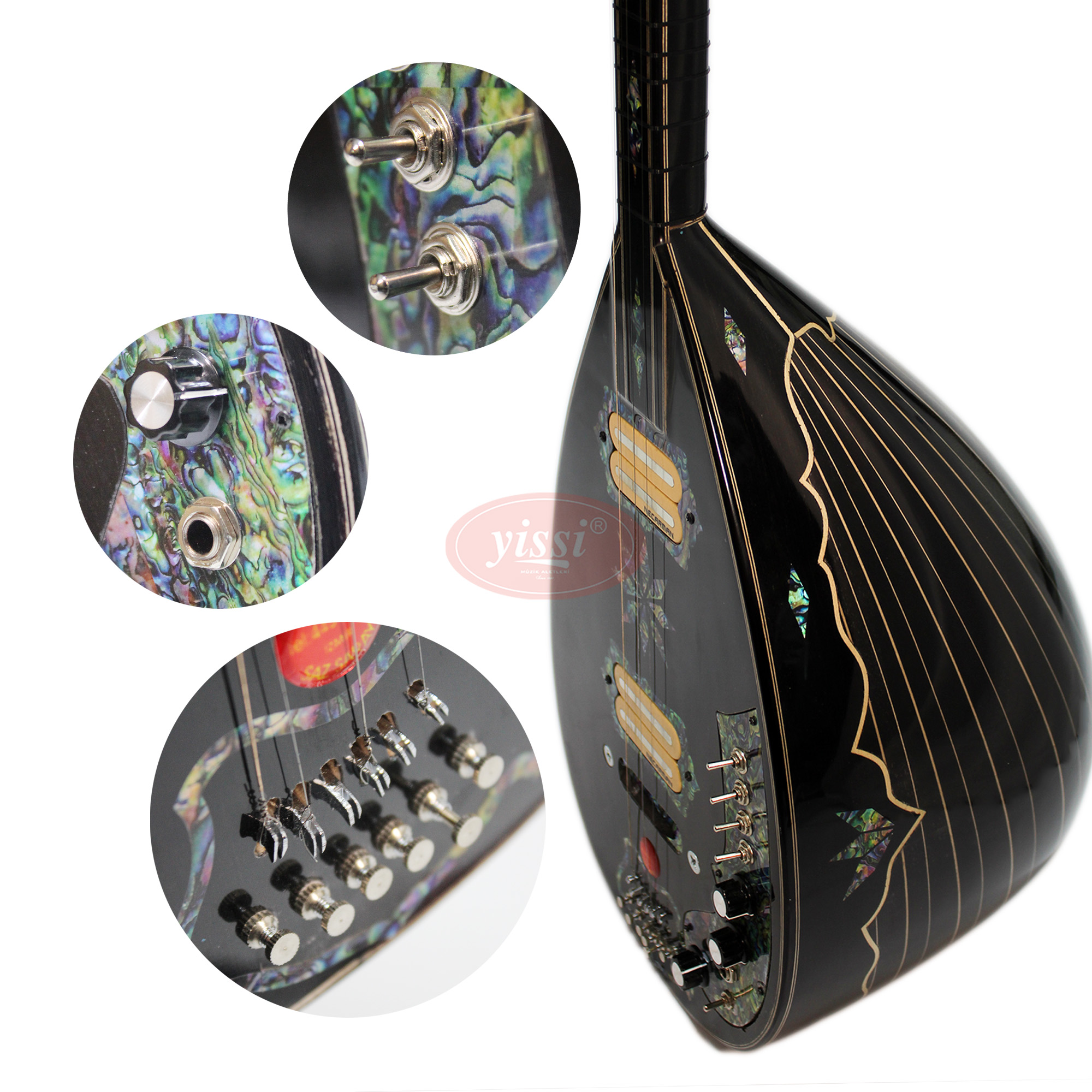 Yissi Elektro Bağlama 12 EQ - Görsel 3